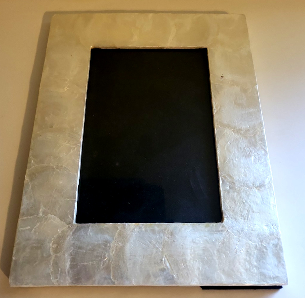 Capiz Shell Decorative 7 x 9 Photo Picture Frame fits 4.5" x 6.5" Pottery Barn